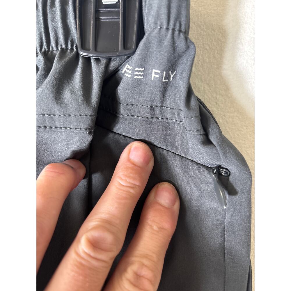 Free Fly Gray Drawstring Athleisure Joggers Sz S - Picture 5 of 5